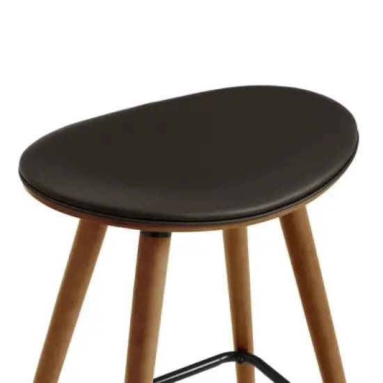 26" Piper Backless Counter Height Barstool - Armen Living image {3}