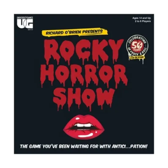University Games The Rocky Horror Show Game: Educational Social Skills Board for 2-6 Players image {1}
