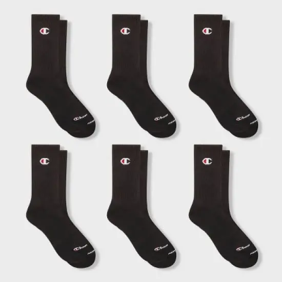 Champion Women's 6pk Crew Socks image {4}