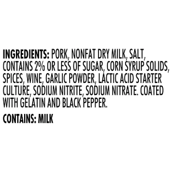 Columbus Peppered Salame Deli Meats - 8oz image {3}