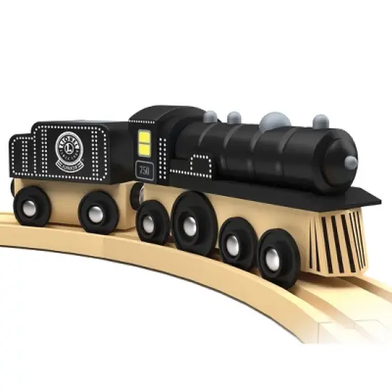 MasterPieces Wood Train Sets - Lionel Collector's Steam Engine & Coal Car image {4}