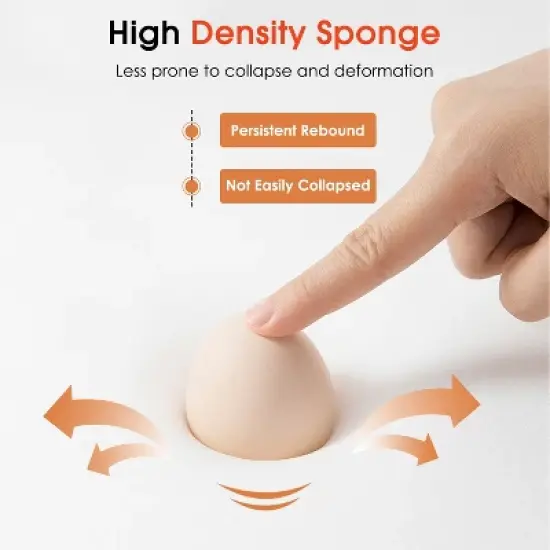 FDW 12 inch Bamboo Charcoal Memory Foam Mattress Cooling Gel CertiPUR-US Certified Breathable Bed Mattress for Cooler Sleep,White image {5}