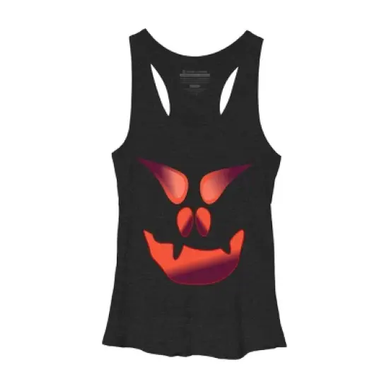 Women's Design By Humans Halloween Monster By LamaStar Racerback Tank Top image {10}
