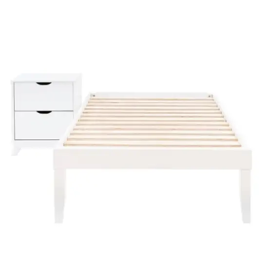 Powell Pensy Twin Platform Bed and Nightstand image {22}