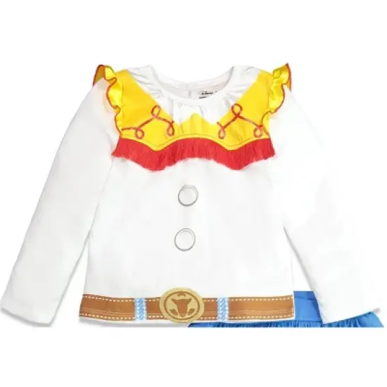 Disney Pixar Toy Story Jessie Baby Girls Cosplay Costume T-Shirt Skegging and Headband 3 Piece Infant  image {1}