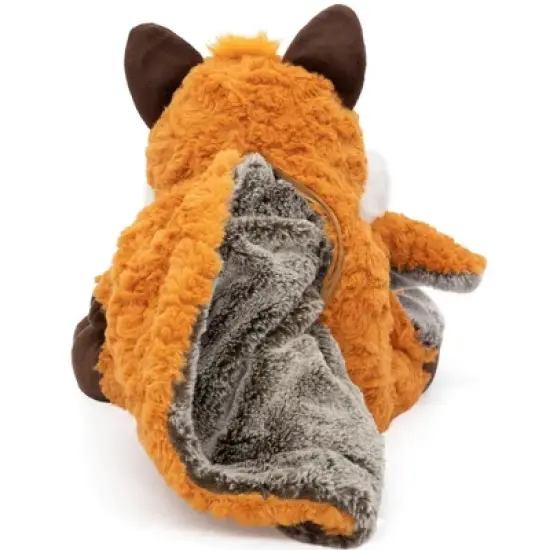 Plushible Blankie Besties 2-in-1 Plush and Blanket Farley the Fox image {2}