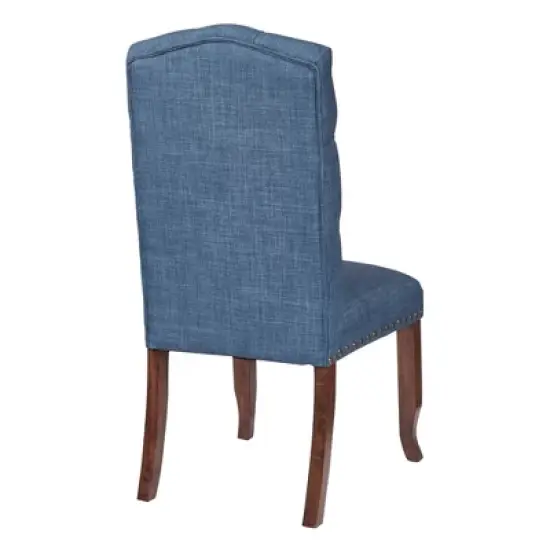 Jessica Tufted Dining Chair Navy - OSP Home Furnishings image {2}