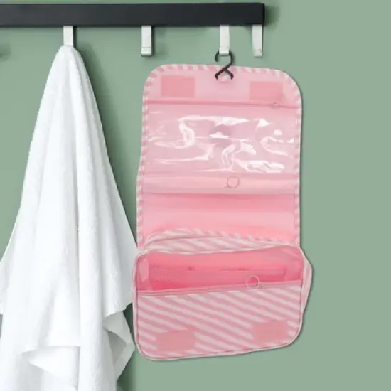 Unique Bargains Foldable Hanging Makeup Bag 1 Pc image {2}