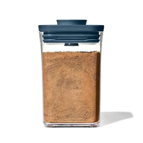 OXO Pop 3pc Everyday Airtight Food Storage Container Set Storm Blue: Kitchen Canister Set, Dishwasher-Safe image {3}