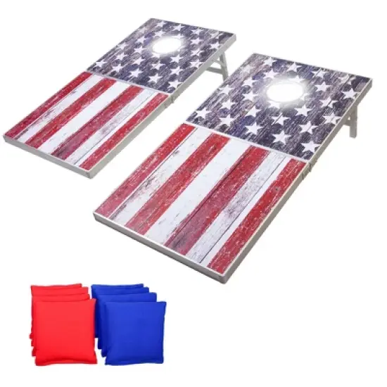 GoSports 4 ft x 2 ft LED Cornhole Set image {6}