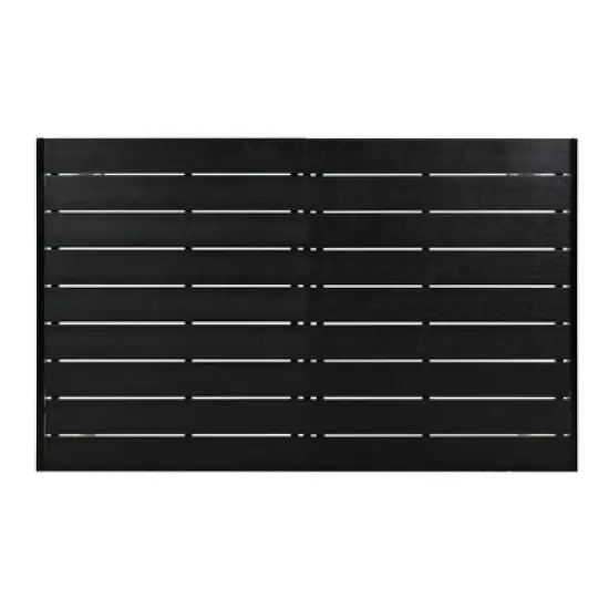 7-Piece Outdoor Patio Steel Dining Set with Rectangular Table and 6 Textile Armchairs image {7}