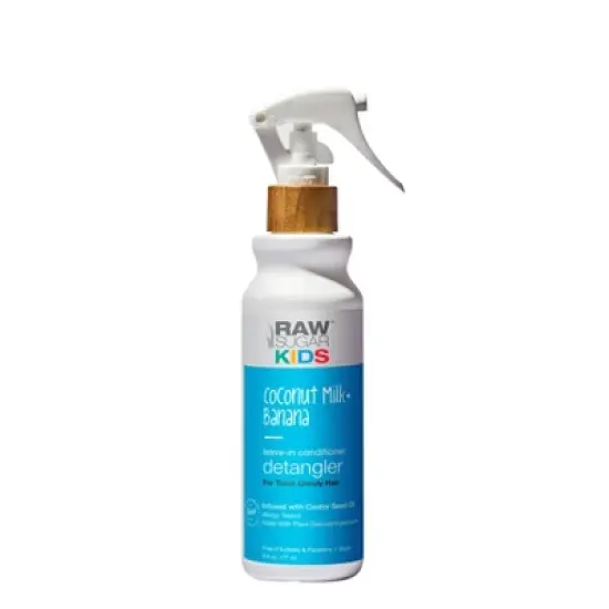 Raw Sugar Kids' Leave-In Conditioning Detangler - Coconut Milk + Banana - 6 fl oz image {3}
