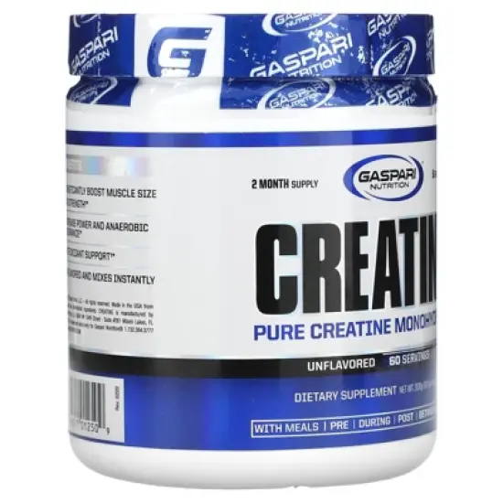 Gaspari Nutrition Creatine, Unflavored, 300 g image {3}