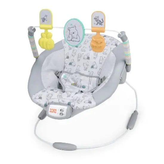 Bright Starts Disney Baby Winnie the Pooh Classic Pals Vibrating Bouncer - White image {15}