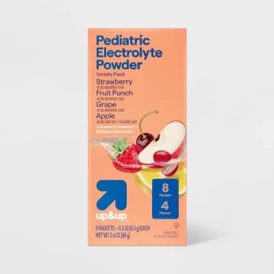 Pediatric Electrolyte Powder Variety Pack - 0.3oz/8pk - up&up&trade; image {5}