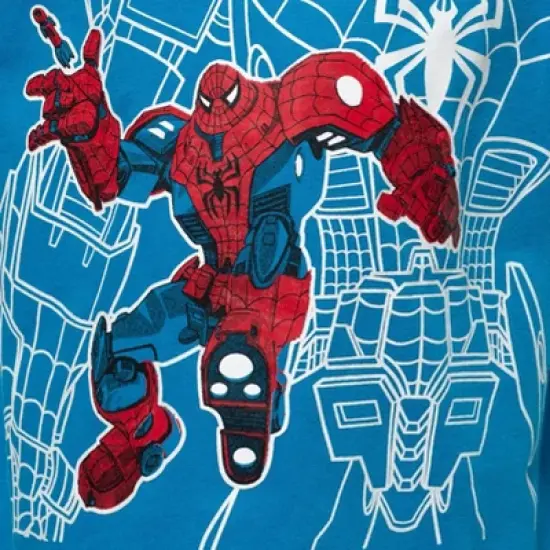 Marvel Avengers Mech Strike Spider-Man Hulk 4 Pack Graphic T-Shirts Toddler image {5}