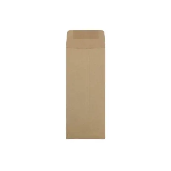 JAM Paper #11 Policy Business Envelopes 4.5 x 10.375 Brown Kraft Paper Bag 2119018855I image {1}