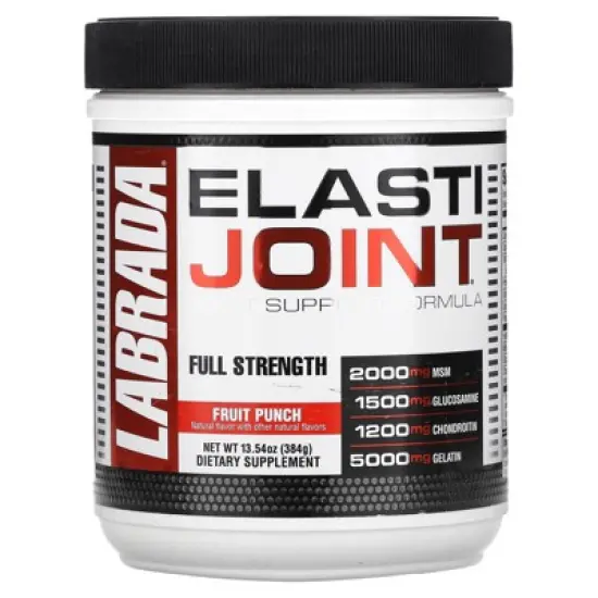 Labrada Nutrition ElastiJoint, Joint Support Formula, Fruit Punch Flavor, 13.54 oz (384 g) image {3}
