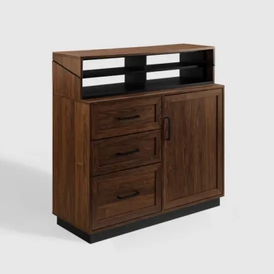 Modern Transitional Flip Down Secretary Desk - Saracina Home image {10}