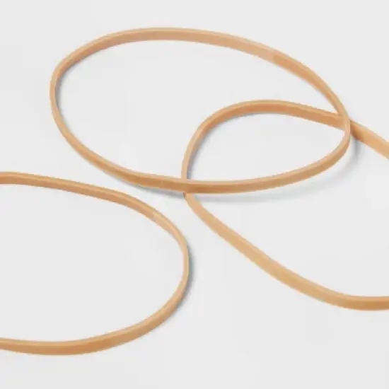 Rubberband 300ct Size 33 3-1/2''x 1/8'' Tan - up&up&trade;: Office Stationery, Beige, Rubber Material, Clips & Fasteners image {2}