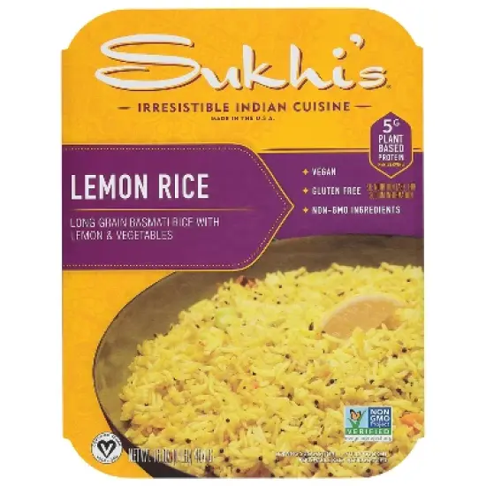 Sukhi's Vegan Lemon Rice - 16oz image {3}