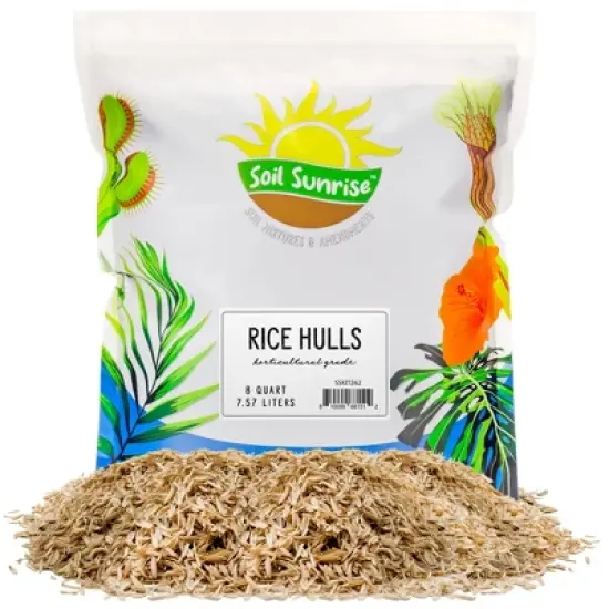Soil Sunrise Horticultural Grade Rice Hulls; for House Plants and Chicken Bedding image {10}