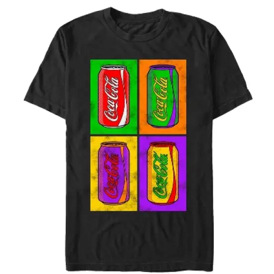 Men's Coca Cola Pop Art T-Shirt image {3}