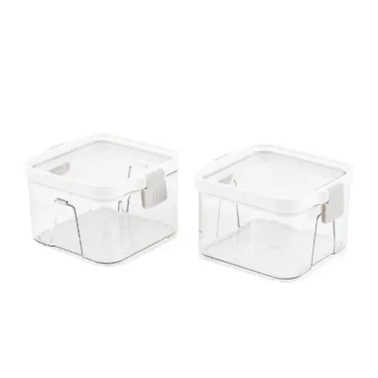 SharpChef Airtight Food Storage Container with Easy locking lid, Leakproof, Storage For Nuts, Coffee, Beans, Candy, BPA-Free - 420ml/0.4L/14oz. image {4}