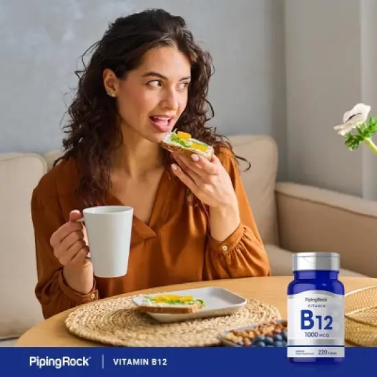 Piping Rock Vitamin B12 1000 mcg | 220 Tablets image {5}