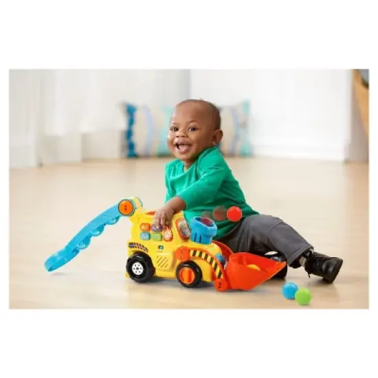 VTech Pop-a-Balls Push and Pop Bulldozer image {4}