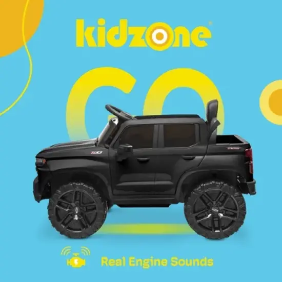 Kidzone 12V Kids Electric Licensed Chevrolet Ride On image {1}