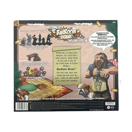 Barroom Brawl - The Festive Advent Calendar Game Board Game image {1}