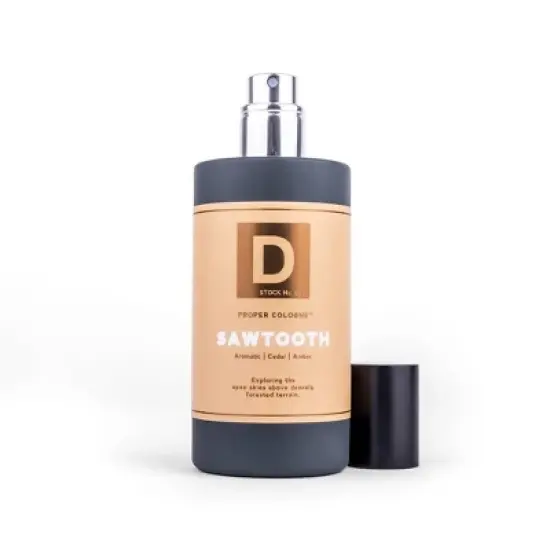 Duke Cannon Proper Cologne - Sawtooth - Aromatic, Amber, and Cedar Scent - Cologne for Men's - 1.7 fl. oz image {4}