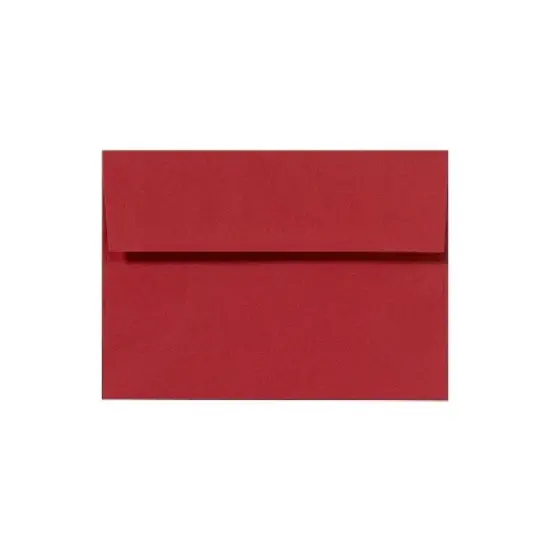 LUX A4 Invitation Envelopes 4 1/4 x 6 1/4 250/Box Ruby Red LUX-4872-18-250 image {1}