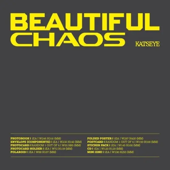 KATSEYE - BEAUTIFUL CHAOS (Chaotic Version) (Target Exclusive, CD) image {2}