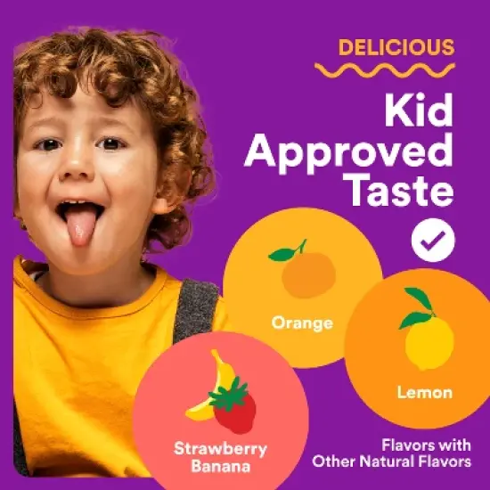 SmartyPants Toddler Plus Multivitamin & Omegas Gummies with Vitamins C, D3, B12 & Zinc - 60ct image {9}