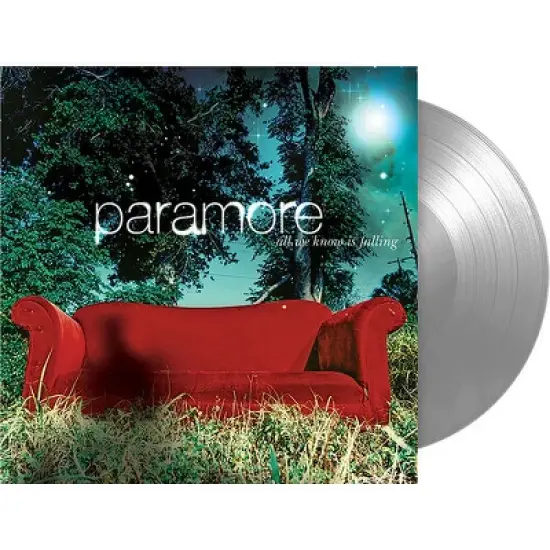 Paramore - All We Know Is Falling (FBR 25th Anniversary silver vinyl) (Anniversary Edition Colored Vinyl Silver) image {1}