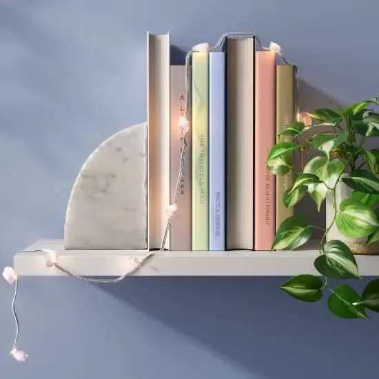 Amethyst Fairy Lights Purple - Room Essentials&trade;: LED Indoor Novelty String Lights for Dorm Decor, USB/Battery Powered image {1}