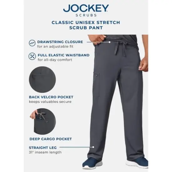 Jockey Unisex Classic Unisex Stretch Scrub Pant image {5}