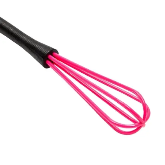 Glamlily 18 Pack Mini Silicone Whisks for Hair Dye Mixing with Clear Storage Container, 6 Assorted Colors image {5}