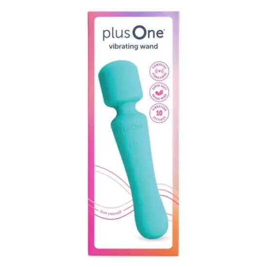 plusOne Rechargeable and Waterproof Wand Vibrator image {1}