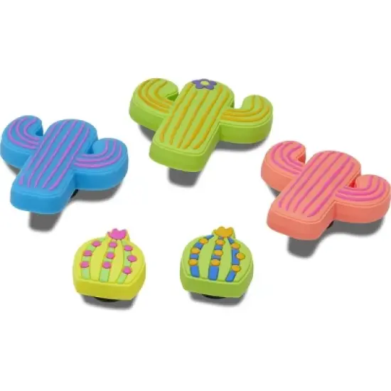 Crocs Jibbitz Cacti Light Up Shoe Charms 5-Pack image {1}