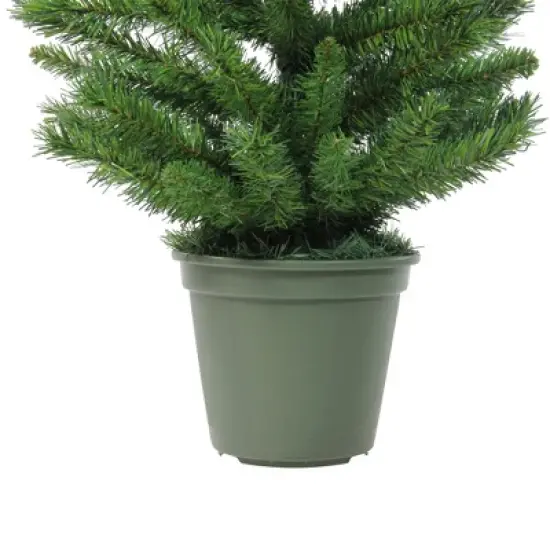 Northlight 4' Potted Norway Spruce Medium Artificial Christmas Tree - Unlit image {3}