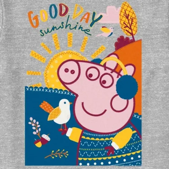 Toddler's Peppa Pig Good Day Embroidered T-Shirt image {1}