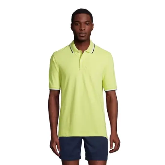Lands' End Men's Short Sleeve Comfort-First Mesh Polo Shirt image {10}