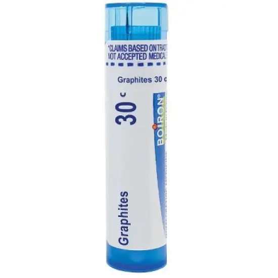 Graphites 30C by Boiron Homeopathic Single Medicine For First Aid  -  80 Pellet image {2}