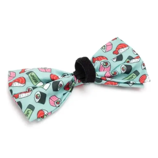 The Worthy Dog Sushi Adjustable Bow Tie Accessory image {1}