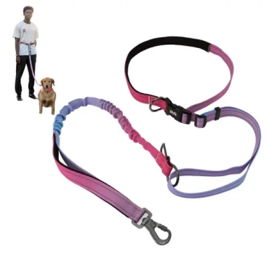 Unique Bargains Hands Free Dog Leash W/ Car Seatbelt 4.7-7.4FT Long 1 Pc image {6}