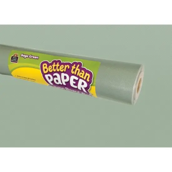 Teacher Created Resources&reg; Better Than Paper&reg; Bulletin Board Roll, Sage Green, 4-Pack image {1}
