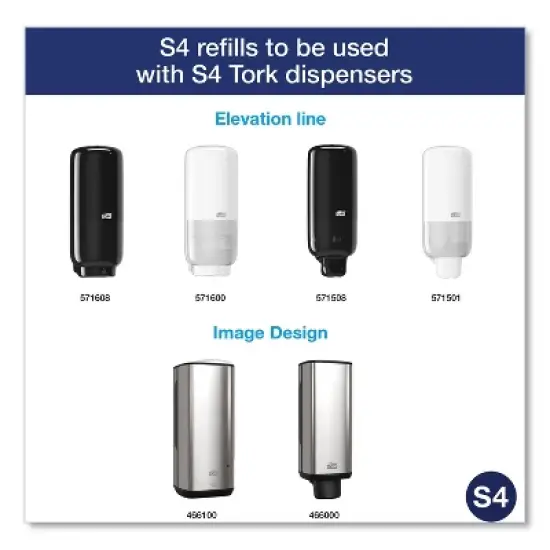 Tork Premium Antibacterial Foam Soap Refill, Unscented, 1 L, 6/Carton image {2}